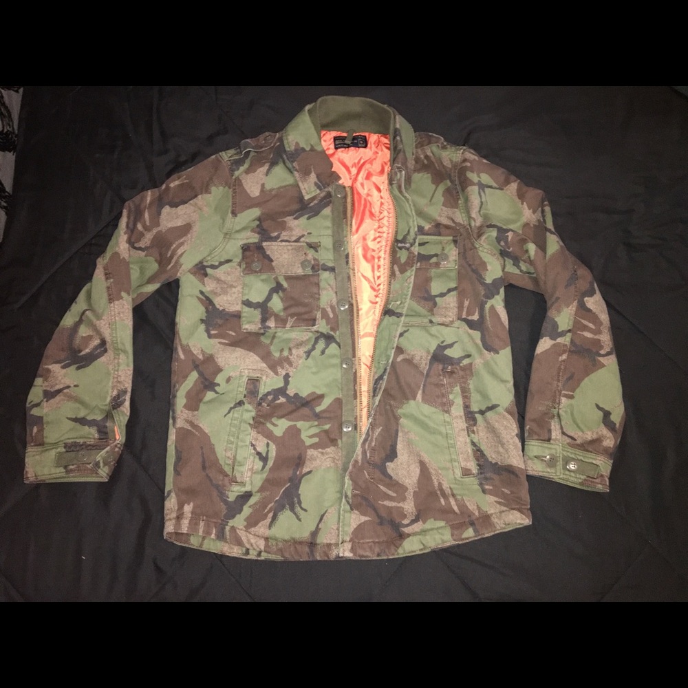 Abercrombie & Fitch Camo Jacket Size M.